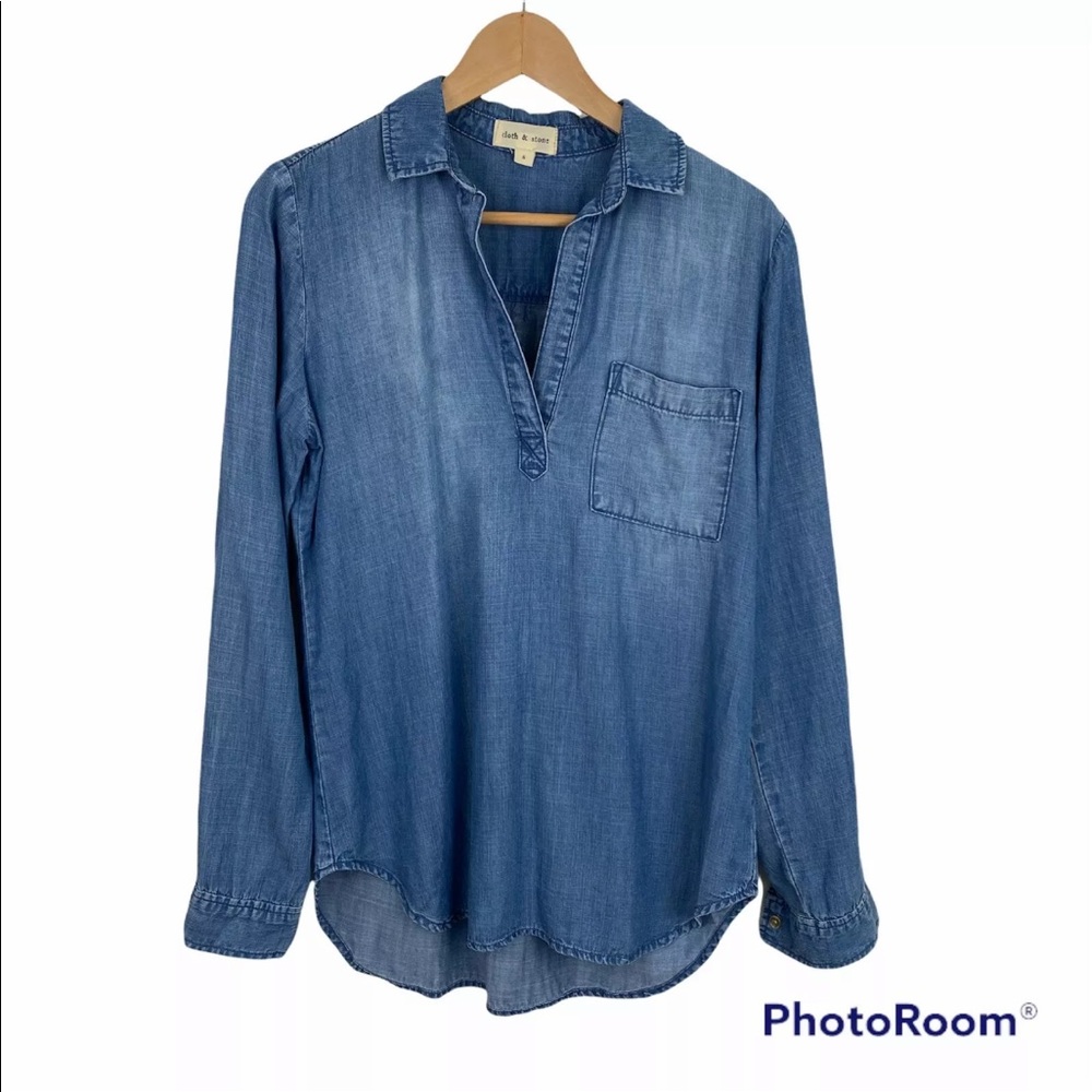 Cloth & Stone Denim Tunic